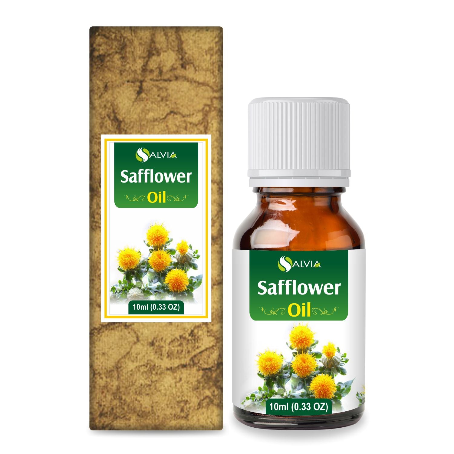 Salvia Natural Carrier Oils 10ml Safflower Oil Salvia Natural Carrier Oils 10ml Safflower Oil